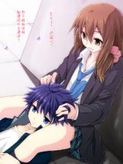 完全没有恋爱感情的青梅竹马漫画封面