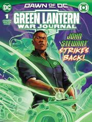 绿灯侠：战争日志 - DC Comics 漫画封面