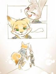 疯狂动物城同人合集 - 多人 漫画封面