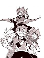 未来卡神搭档对战 - 田村光久 漫画封面