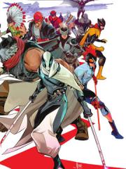 蝙蝠侠群英会V3 - DC Comics 漫画封面